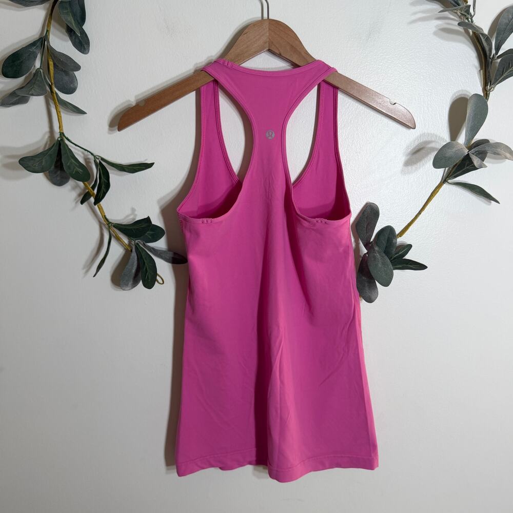 Lululemon Pink Racerback Tank - Picture 2 of 2
